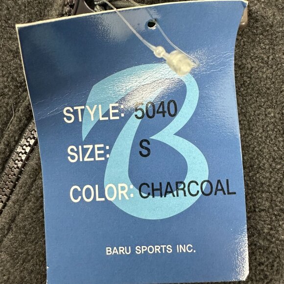 Winchester Womens Fleece Vest Embroidered Logo By Baru Sports Dark Gray Size S - Picture 8 of 8